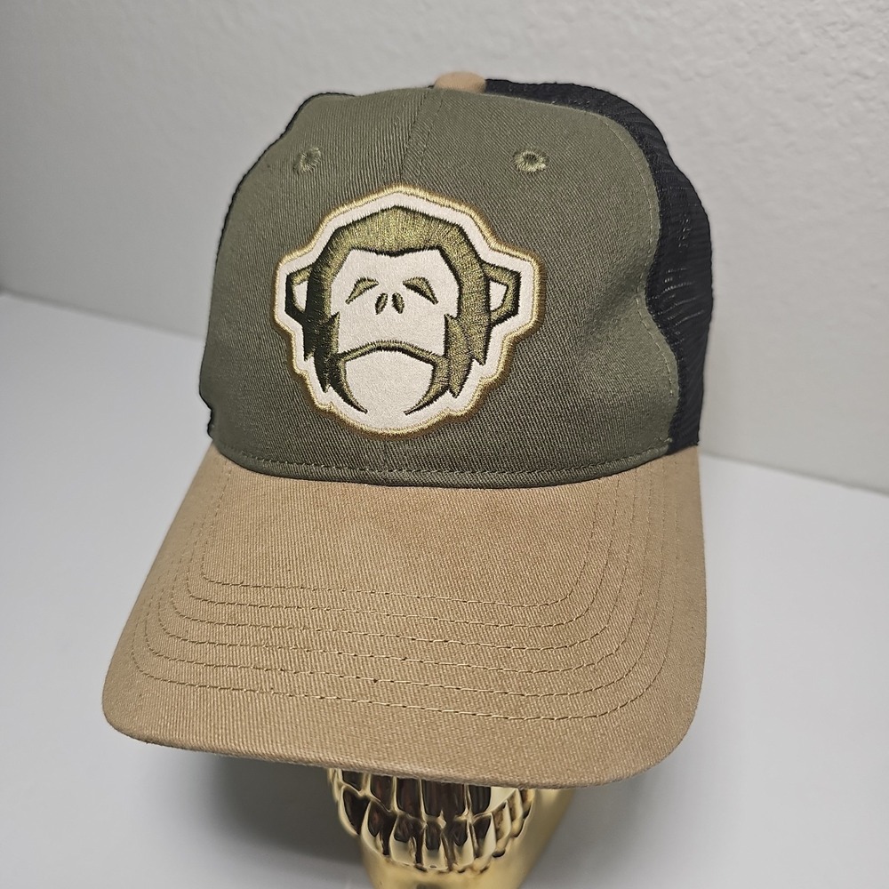Howler Brothers El Mono Men's Standard Hat Army / Khaki Adjustable Mesh Snapback
